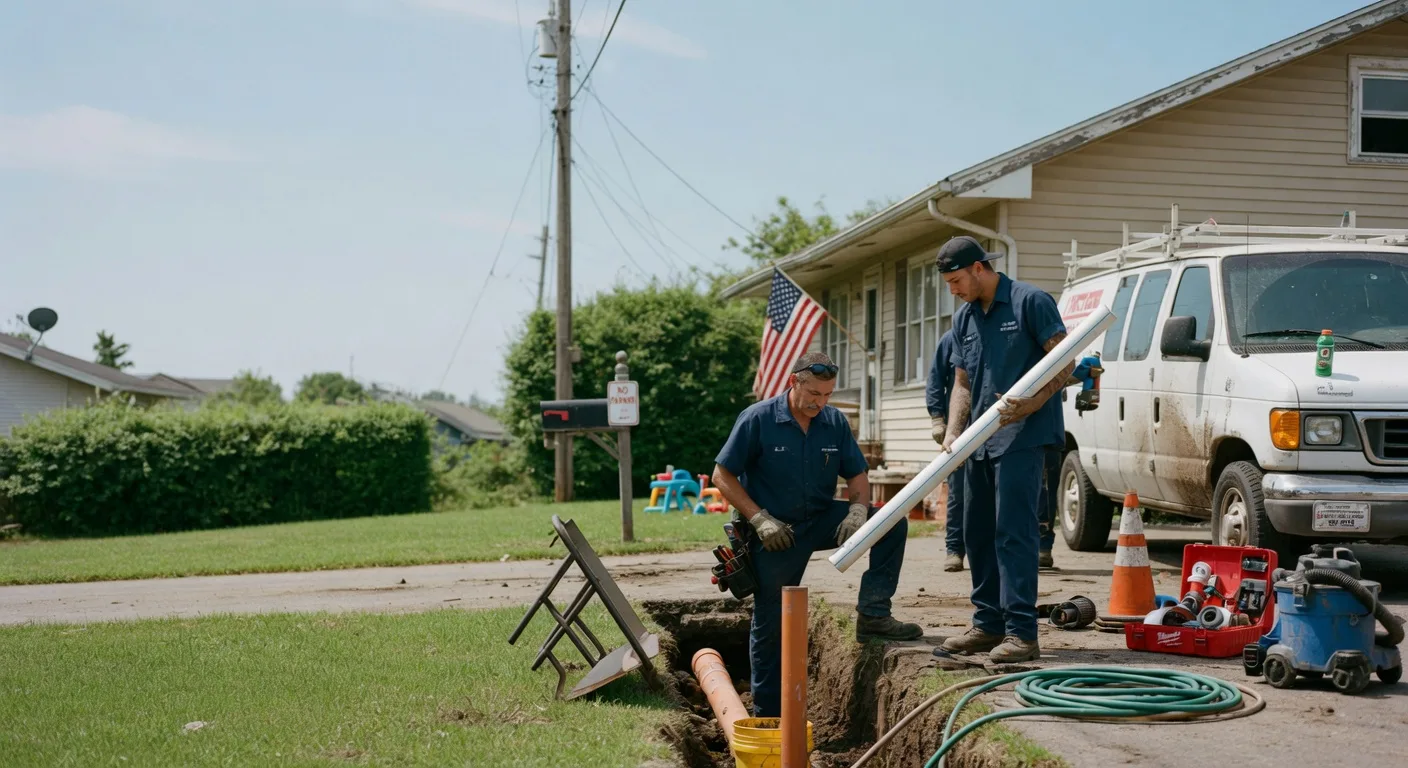 Sewer Line Inspection in West York, IL